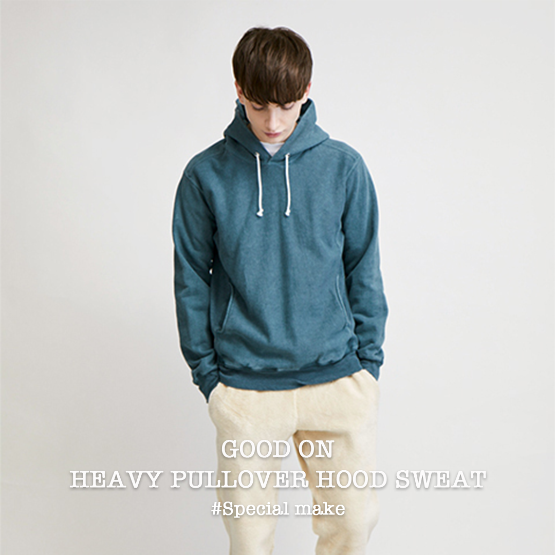 RESTOCK!!【Good On】HEAVY PULLOVER HOOD SWEAT