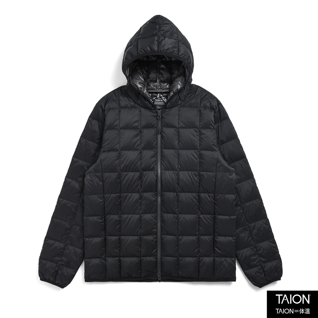 【TAION】BASIC OVERSIZED WZIP DOWN PARKA