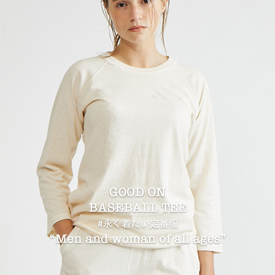 RESTOCK!!【Good On】BASEBALL TEE