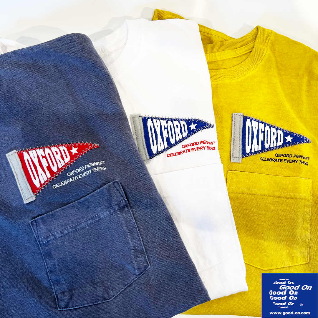 NEW!!【Good On】"OXFORD PENNANT×Good On" FLAG TEE