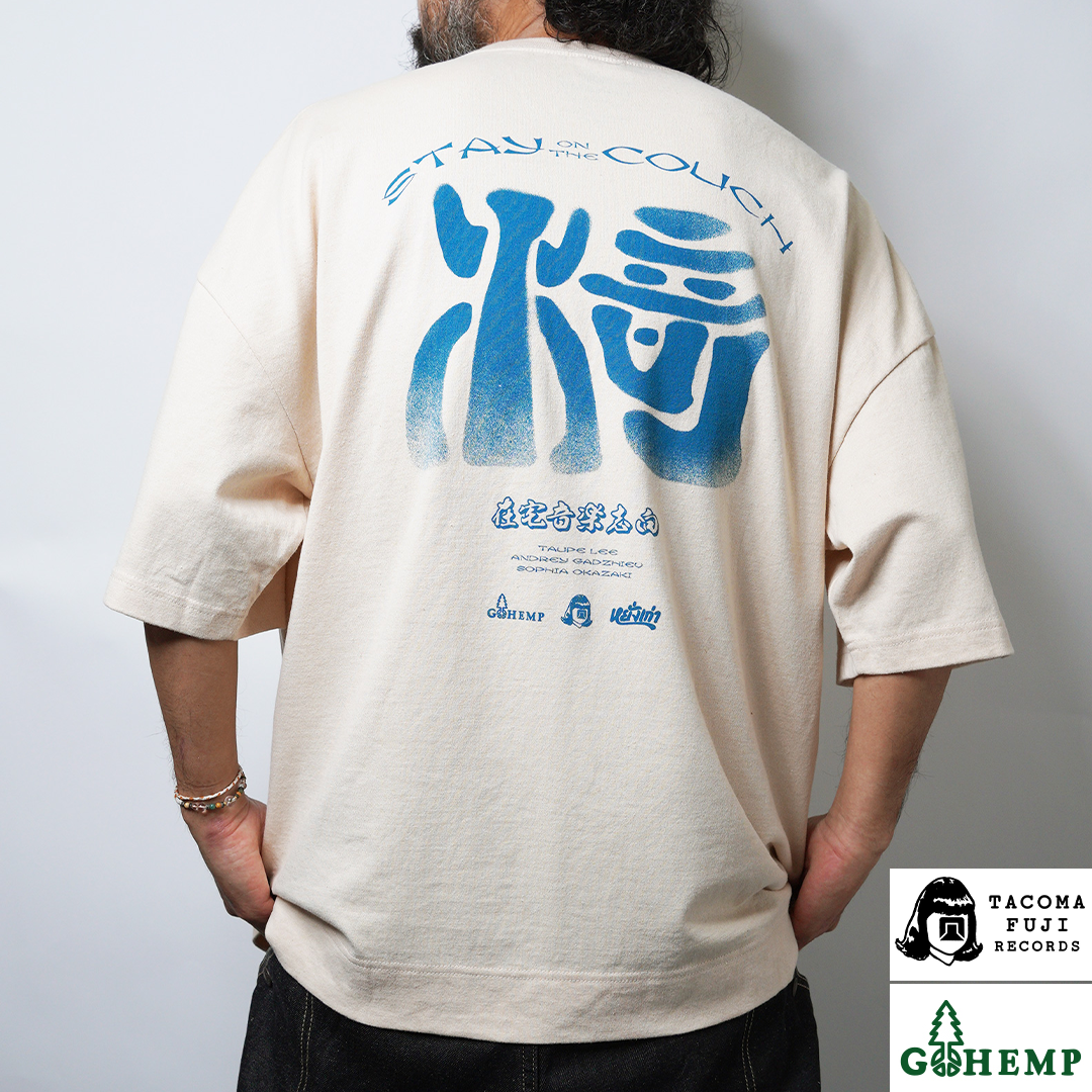 【TACOMA FUJI RECORDS × GOHEMP】WIDE SLIT TEE