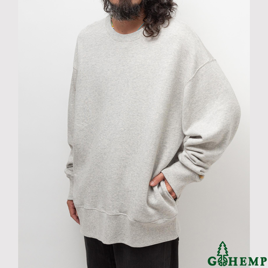 RESTOCK!! 【GOHEMP】HEMP CREW SWEAT