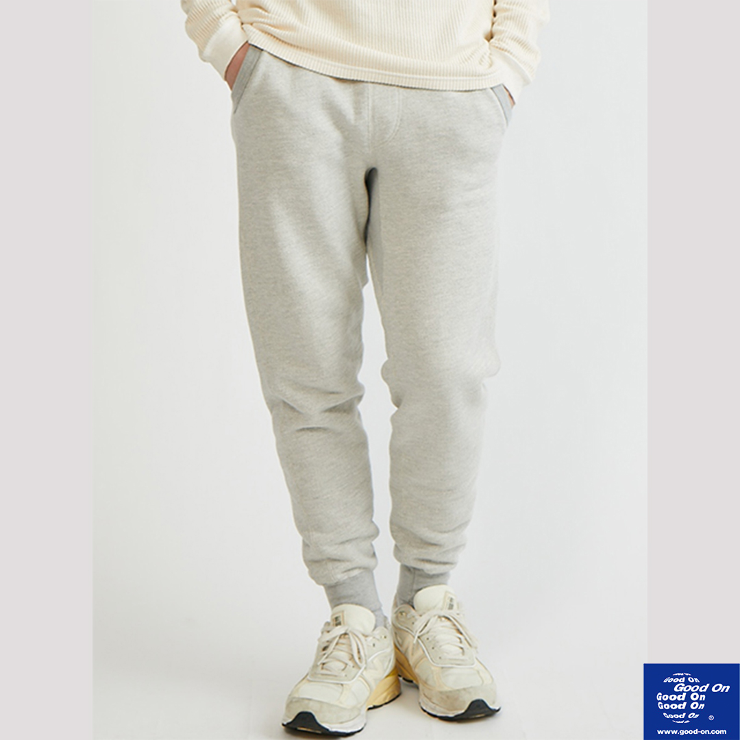 【Good On】NARROW SWEAT PANTS "HEATHER GRAY"
