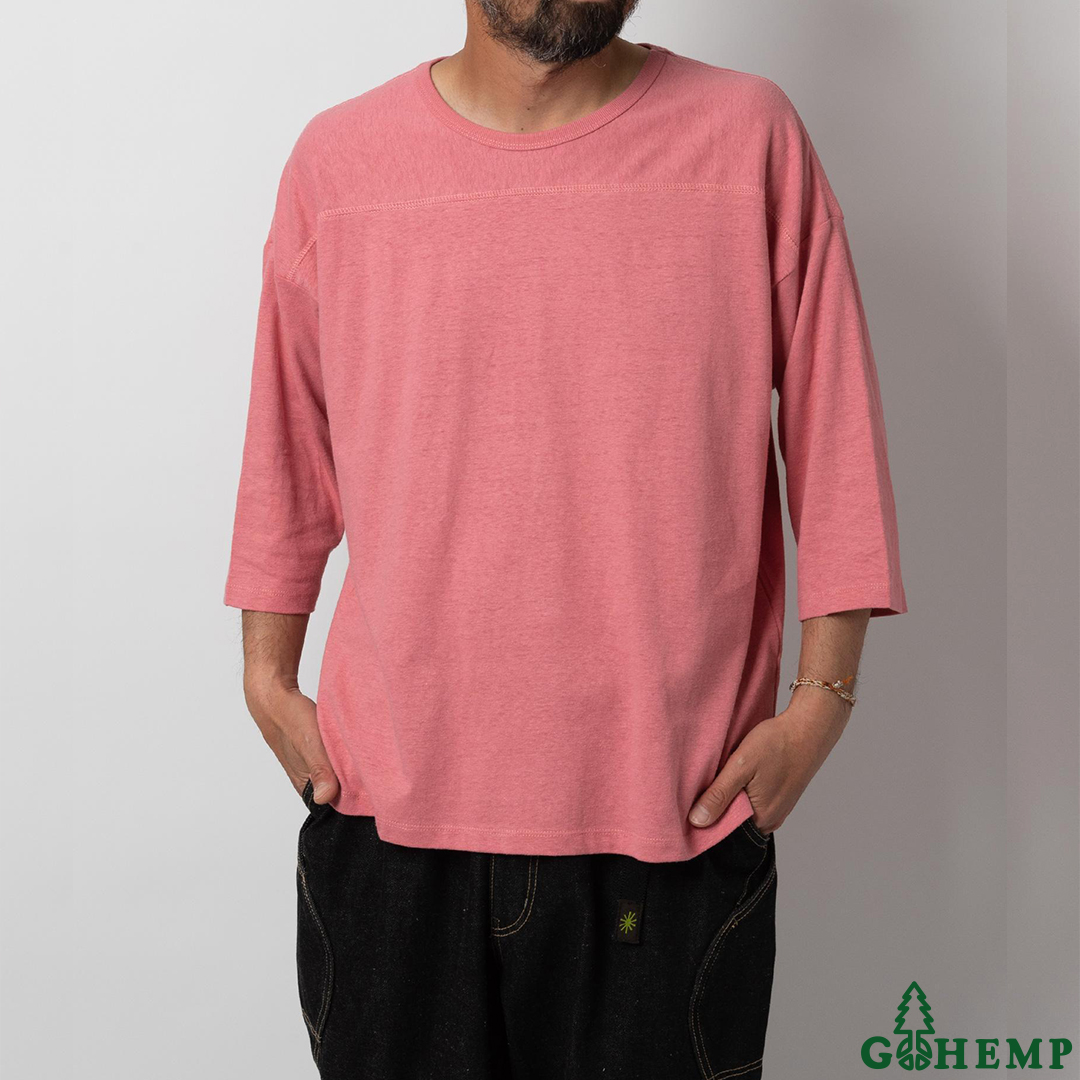 【GOHEMP】WIDE FOOTBALL TEE / GHC4298RG