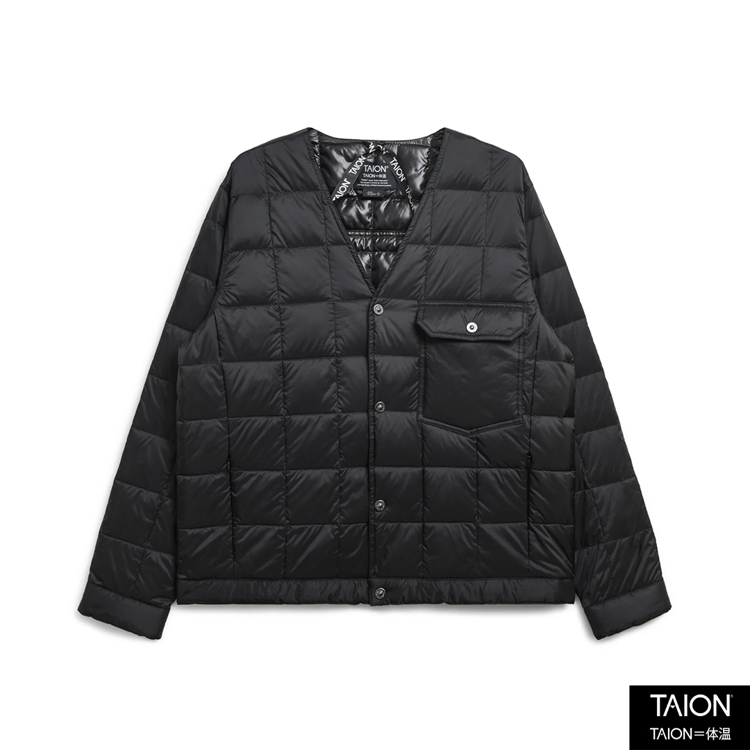 New arrival!! 【TAION】BASIC DOWN WORK CARDIGAN