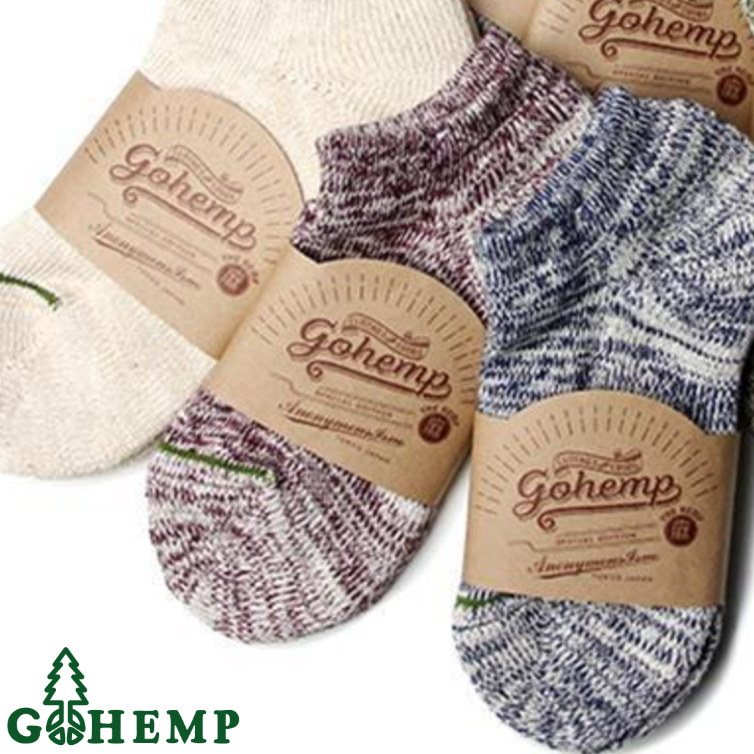 New Arrival!!【GOHEMP】PILE ANKLE SOCKS