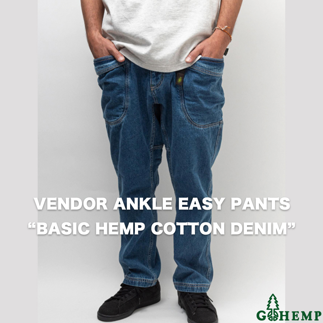 RESTOCK!! 【GOHEMP】VENDOR ANKLE EASY PANTS