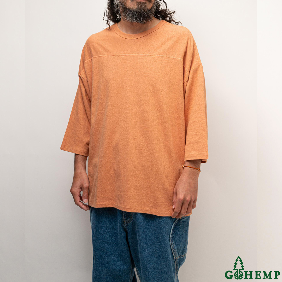New color!! 【GOHEMP】WIDE FOOTBALL TEE / GHC4298RG