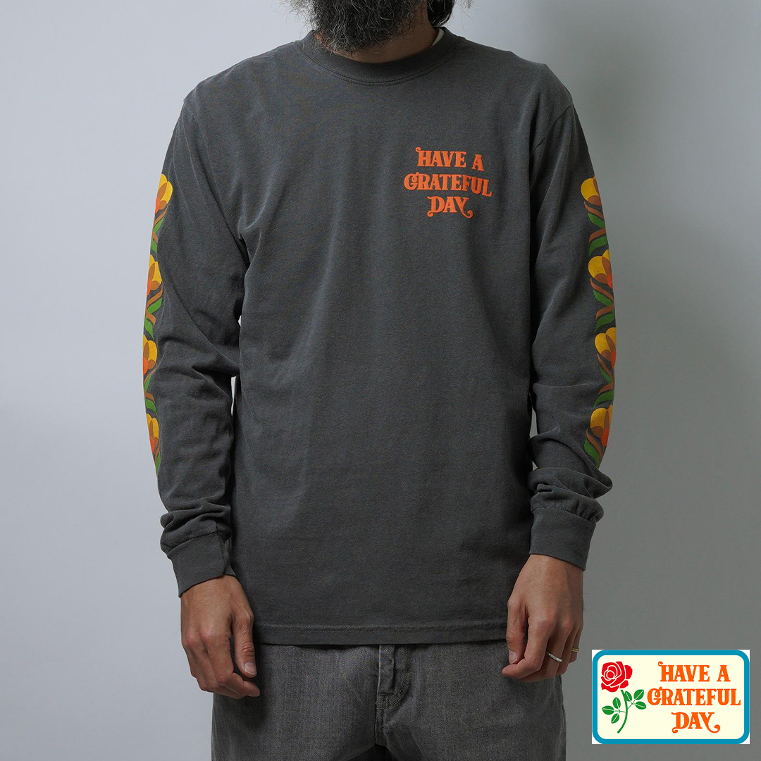 RESTOCK!!【HAVE A GRATEFUL DAY】LONG SLEEVE T-SHIRT