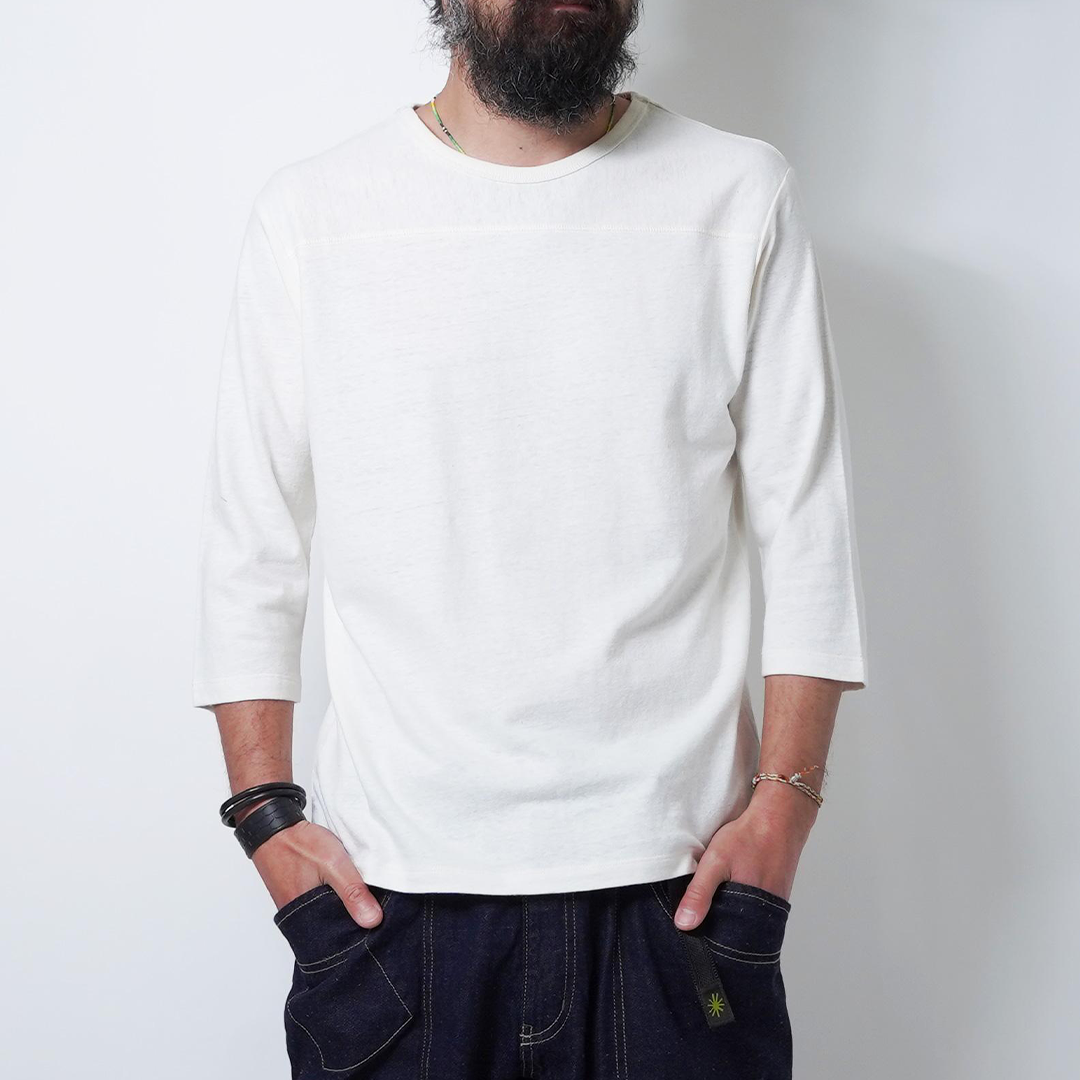 New Arrival!!【GOHEMP】BASIC FOOTBALL TEE