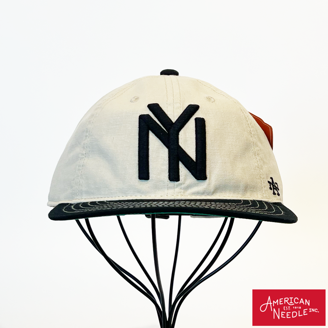 【AMERICAN NEEDLE】NEW YORK BLACK YANKEES BB CAP