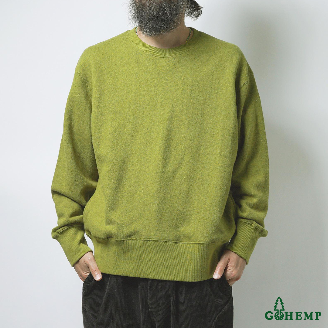 RESTOCK!!【GOHEMP】HEMP CREW SWEAT