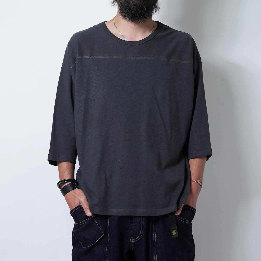 RESTOCK!! 【GOHEMP】WIDE FOOTBALL TEE