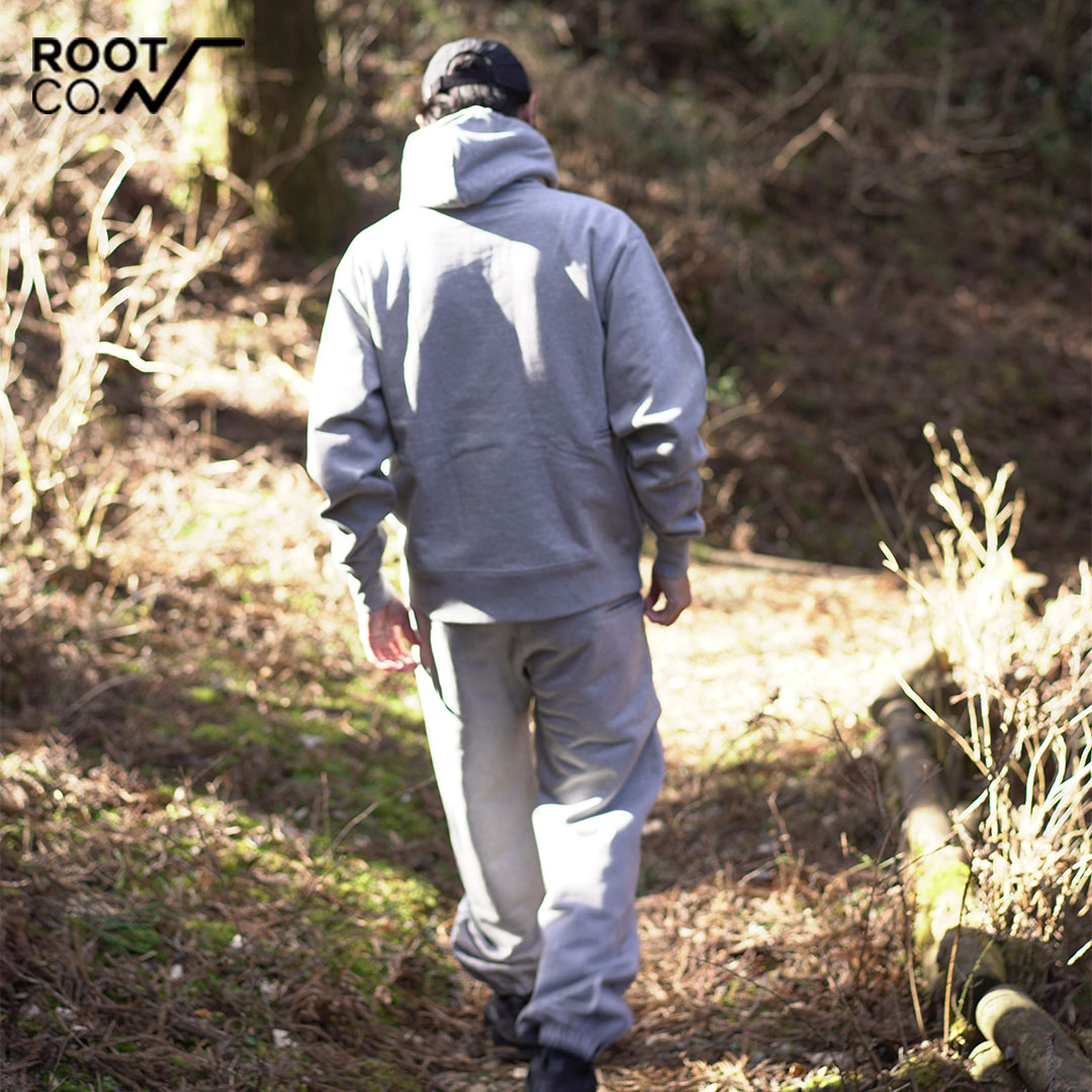 【ROOT CO.】PLAY UTILITY BACK POCKET Sweat Hoodie