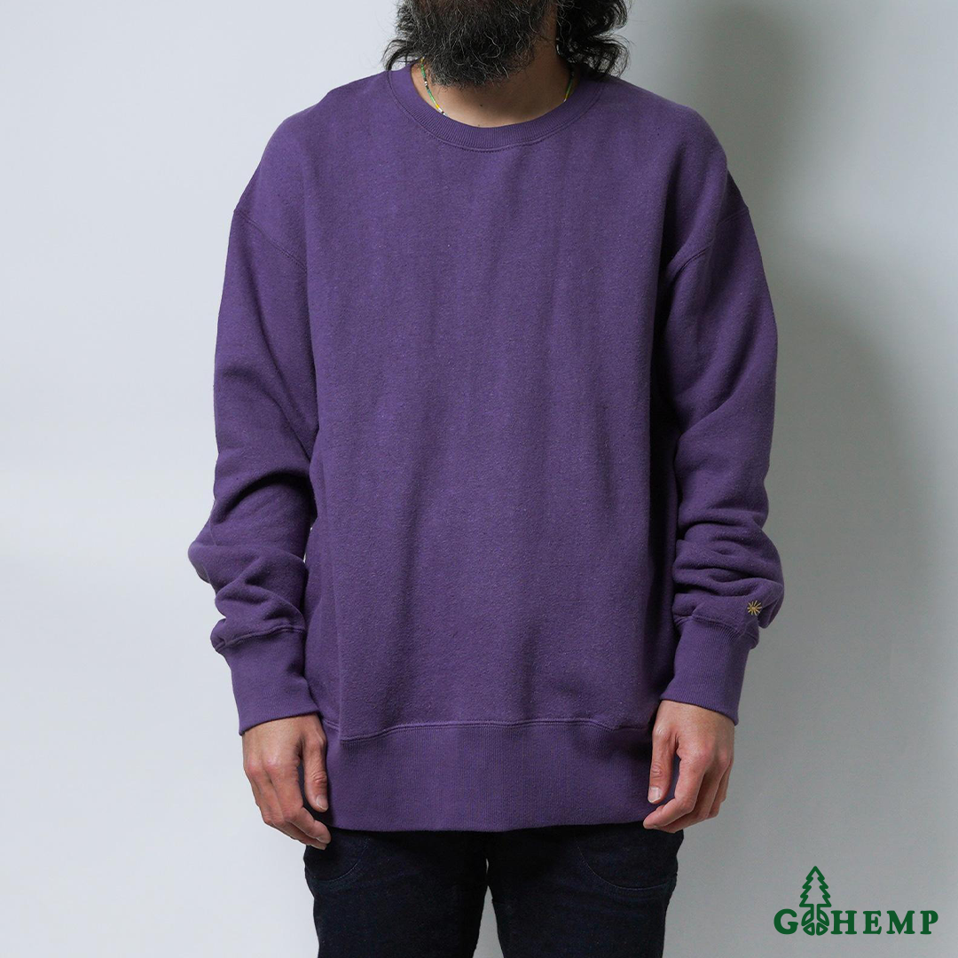New Arrival!!【GOHEMP】HEMP CREW SWEAT