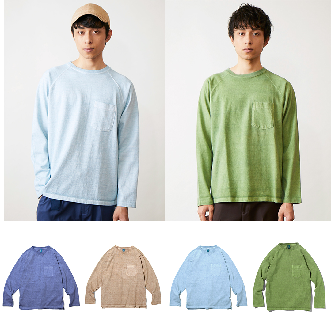 GOOD NEWS!! 【Good On】HEAVY  L/S RAGLAN POCKET TEE