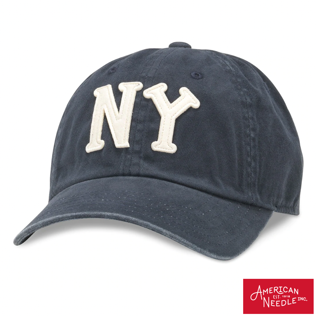 RESTOCK【AMERICAN NEEDLE】NEW YORK BLACK YANKEES CAP