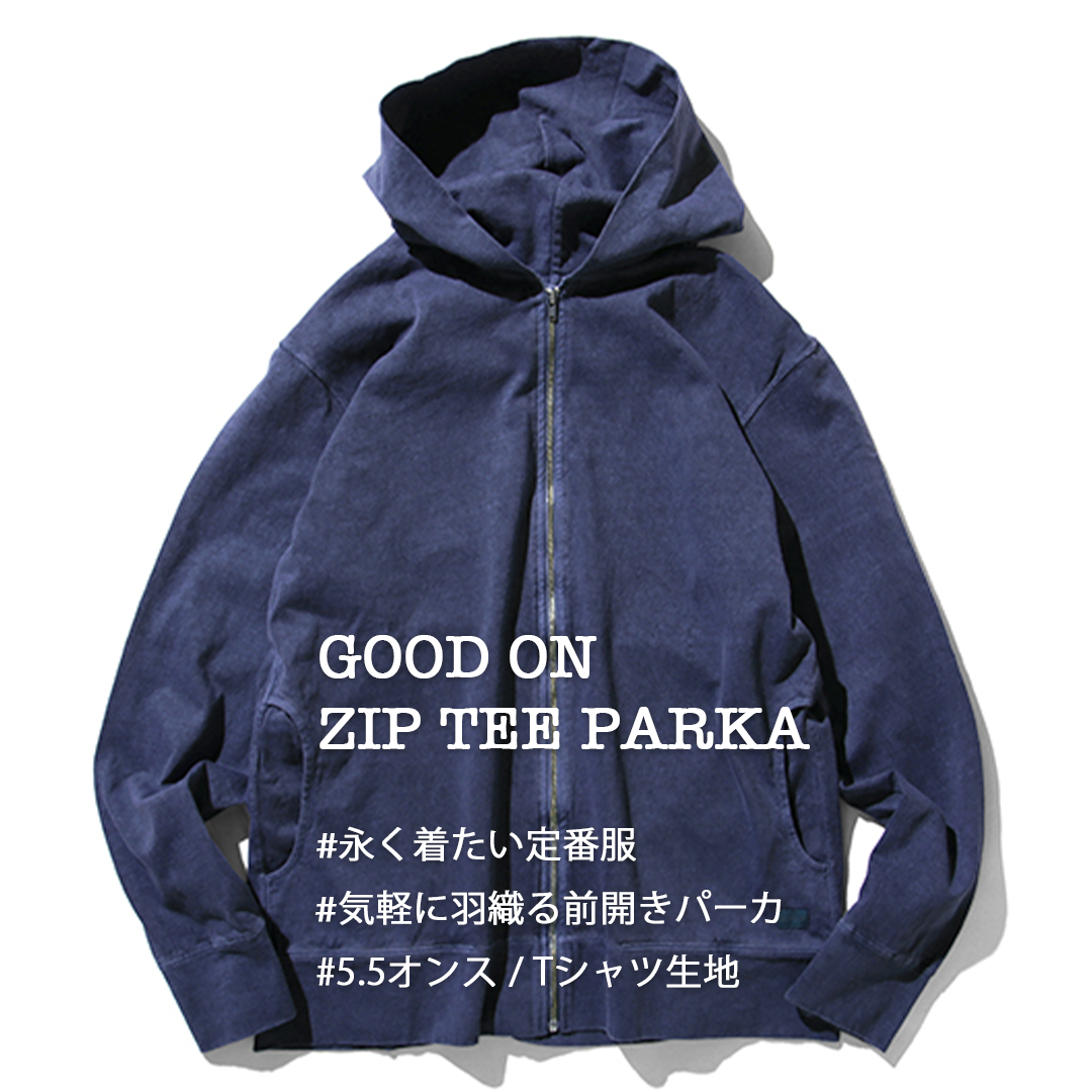 RESTOCK!! 【Good On】ZIP TEE PARKA