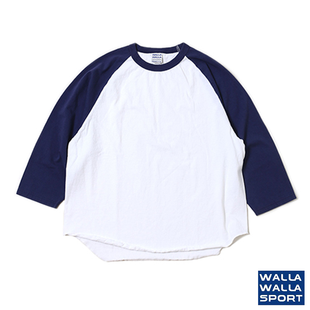 RESTOCK!!【WALLA WALLA SPORT】3/4 BASEBALL TEE