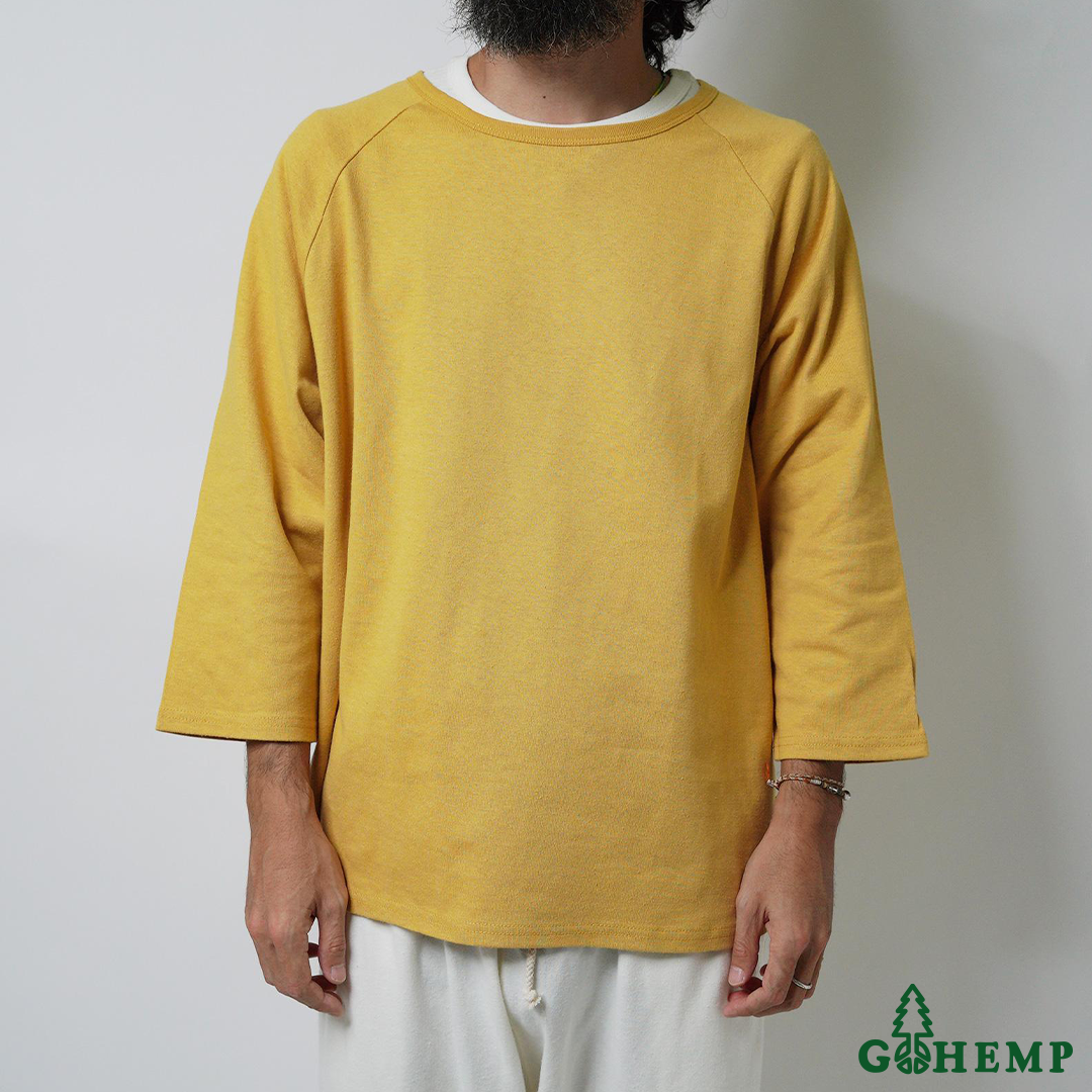 RESTOCK!!【GOHEMP】WIDE BASEBALL TEE