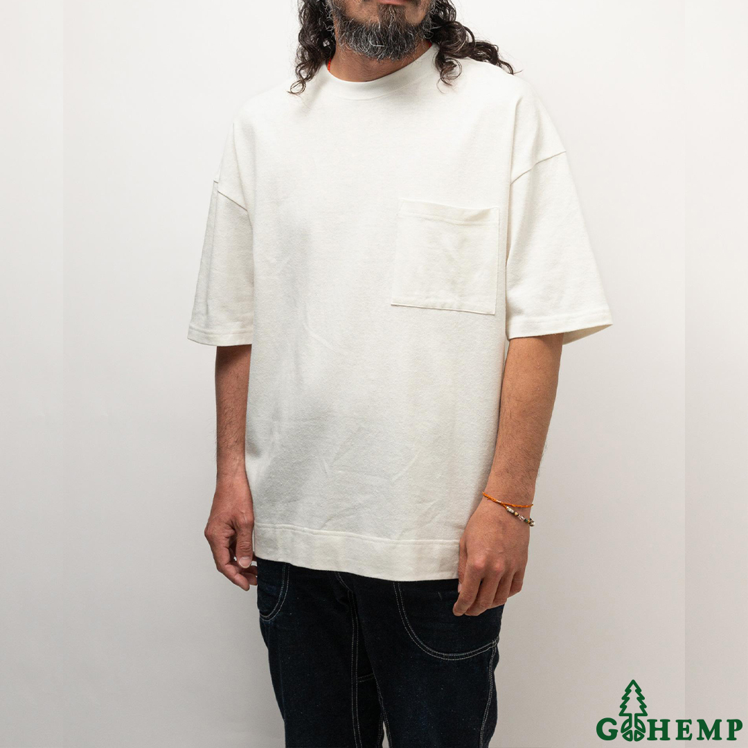 【GOHEMP】WIDE SLIT TEE (10oz jersey) / GHC4479THJ