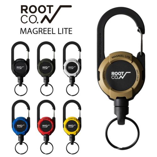 【ROOT CO.】マグネット内蔵型リールカラビナ GRAVITY MAG REEL LITE