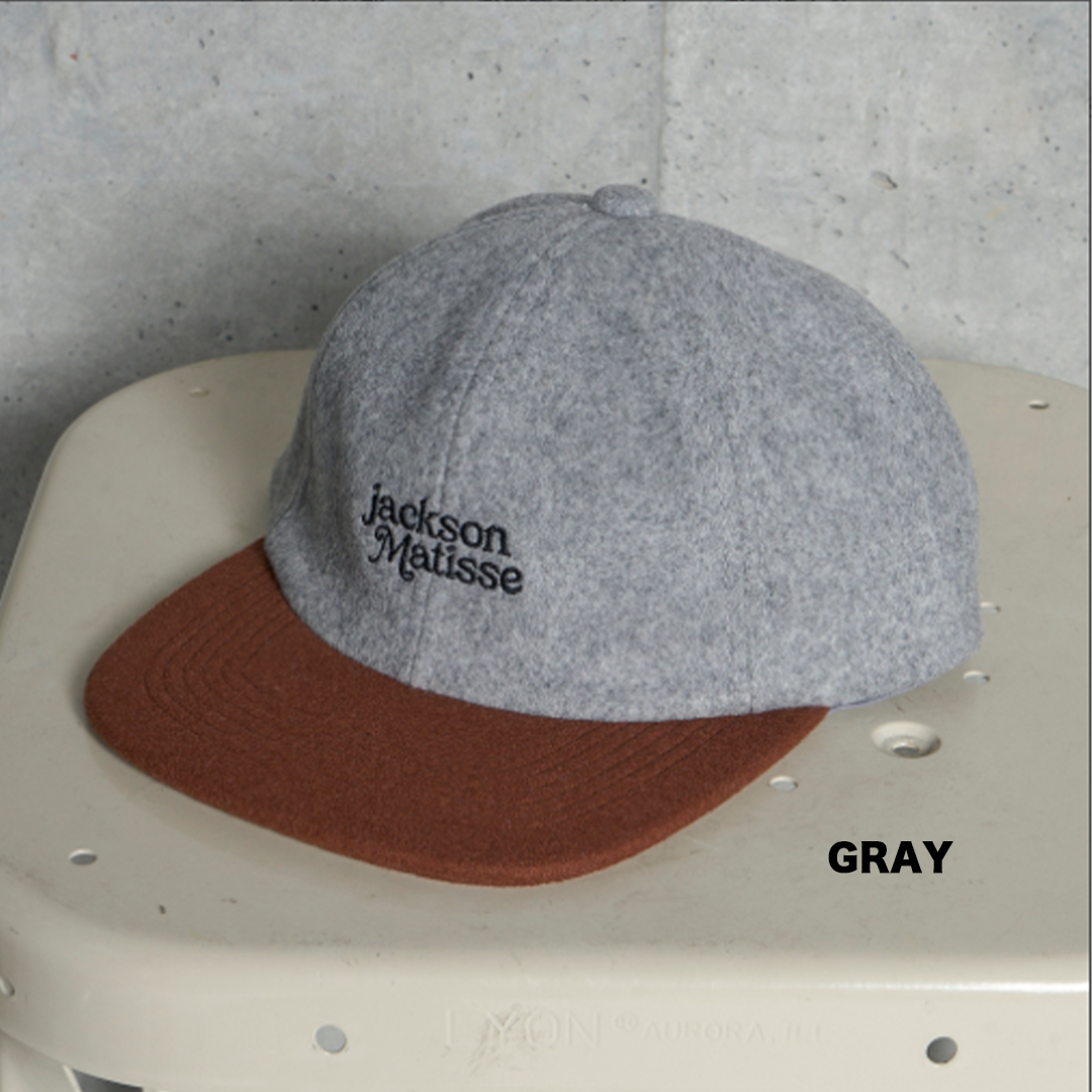 RESTOCK!! 【JACKSON MATISSE】Two-tone Logo Cap