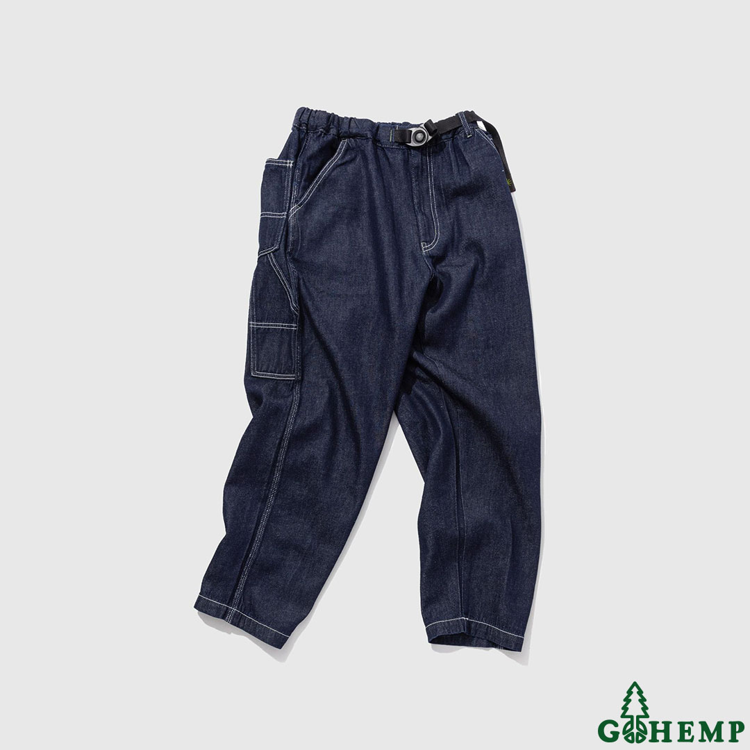 【GOHEMP】PAINTER PANTS (ONE WASH) / GHP1186THO