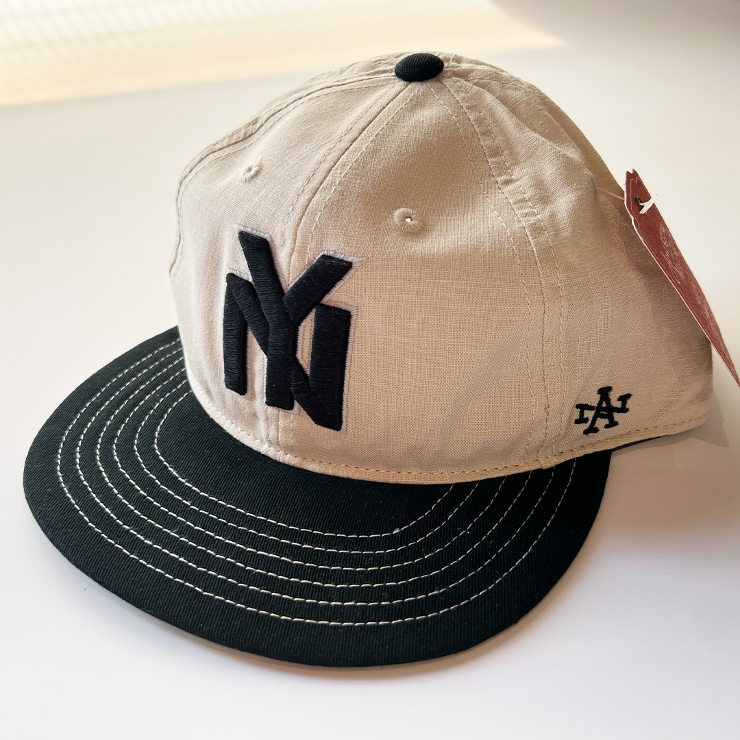 【AMERICAN NEEDLE】NEW YORK BLACK YANKEES CAP