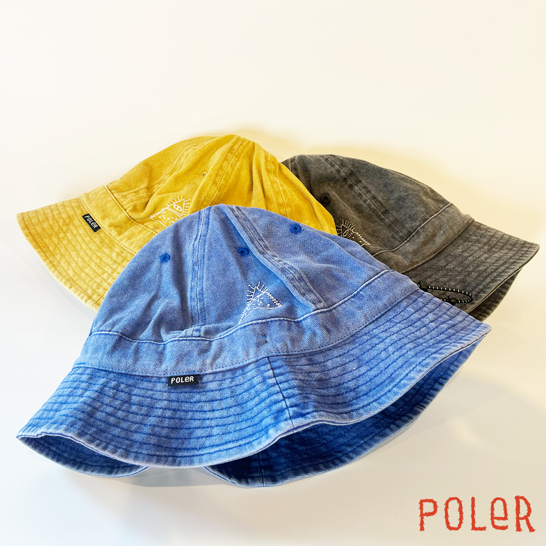 RESTOCK!! 【POLeR】PIGMENT BELL HAT