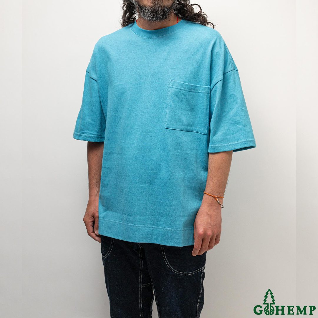 【GOHEMP】WIDE SLIT TEE (10oz jersey) / GHC4479THJ
