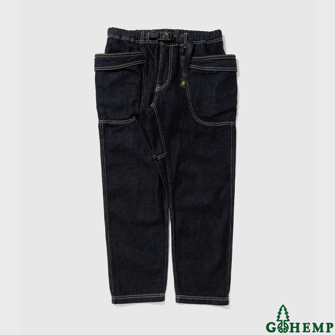 【GOHEMP】VENDOR ANKLE EASY PANTS (ONE WASH)
