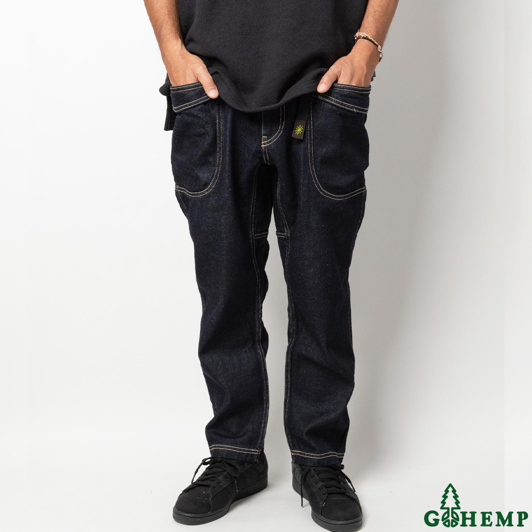 【GOHEMP】VENDOR ANKLE EASY PANTS (ONE WASH)