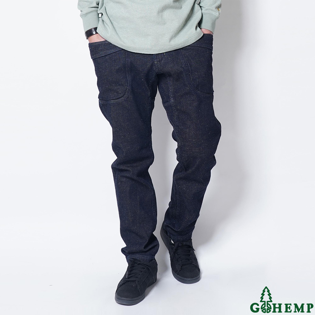 【GOHEMP】VENDOR TAPERED SLIM PANTS (ONE WASH)