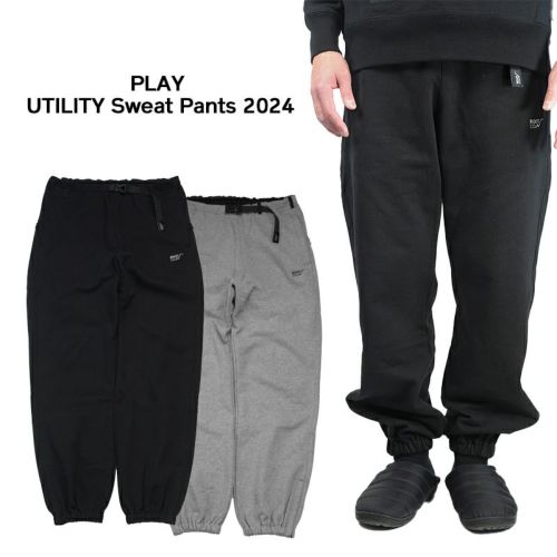 【ROOT CO.】PLAY UTILITY Sweat Pants 2024