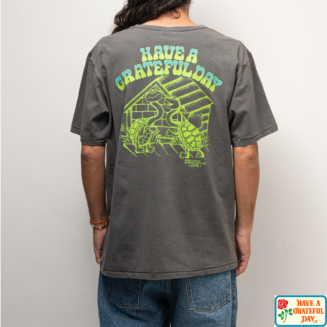【HAVE A GRATEFUL DAY】YH×HGD T-SHIRT -TERRAPIN
