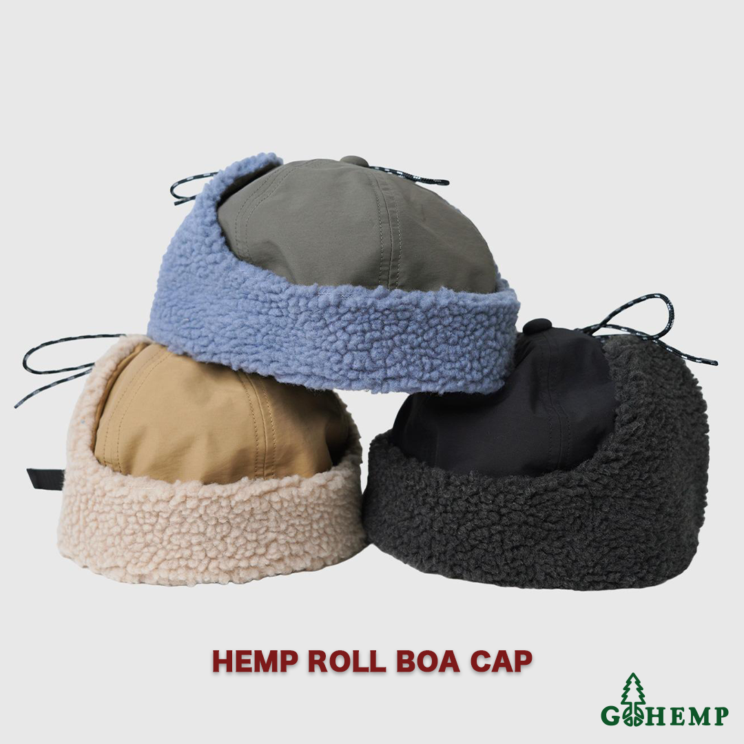 New!!【GOHEMP】HEMP ROLL BOA CAP