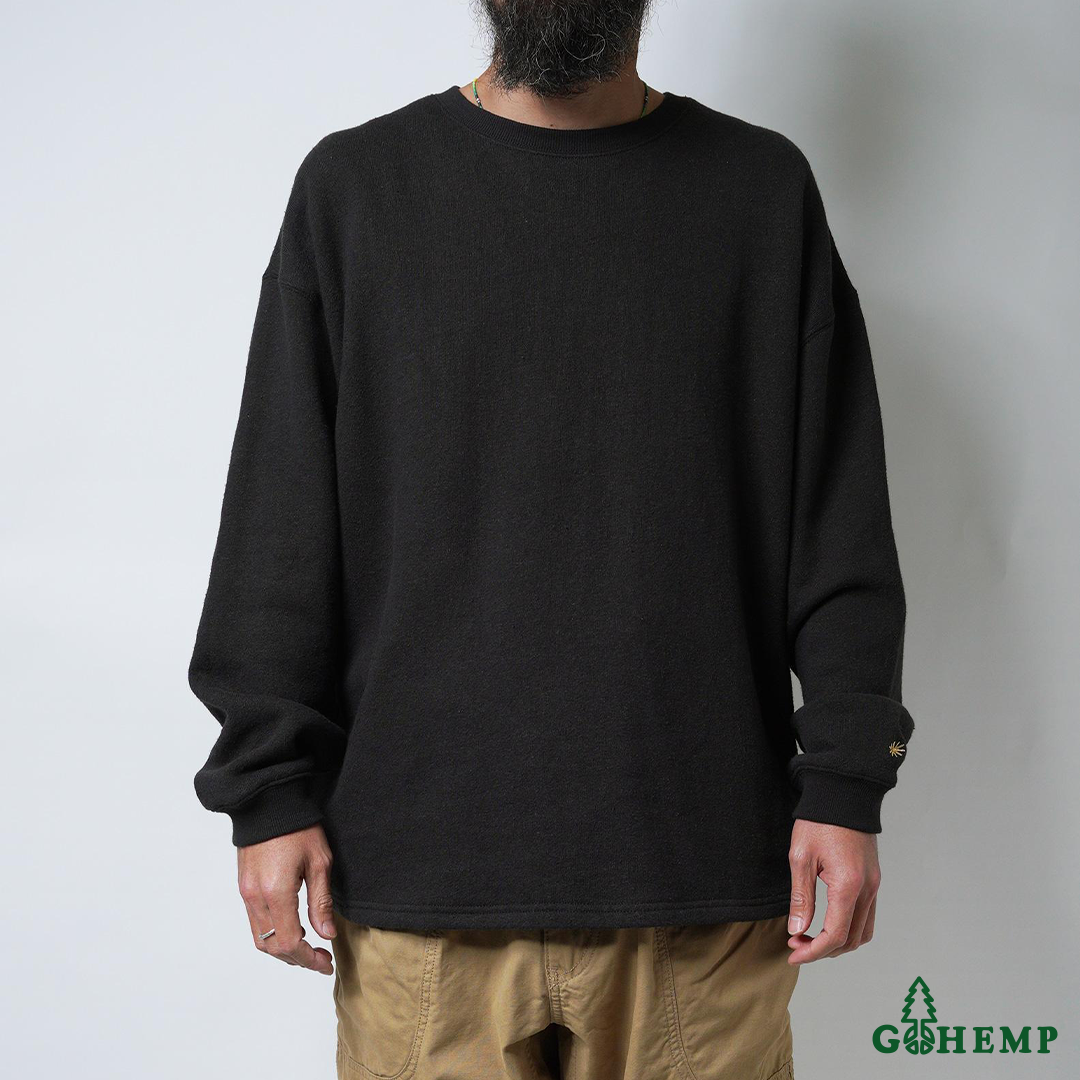 New Arrival!!【GOHEMP】HEMP BIG CREW