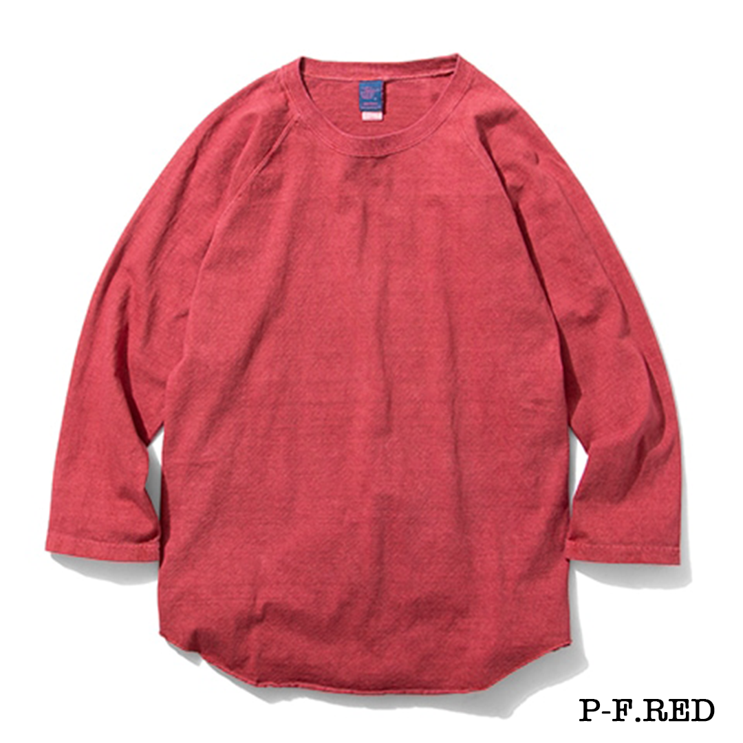 New Color!!【Good On】BASEBALL TEE "P-F.RED"