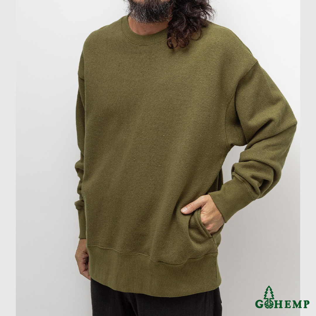 New arrival!! 【GOHEMP】HEMP CREW SWEAT