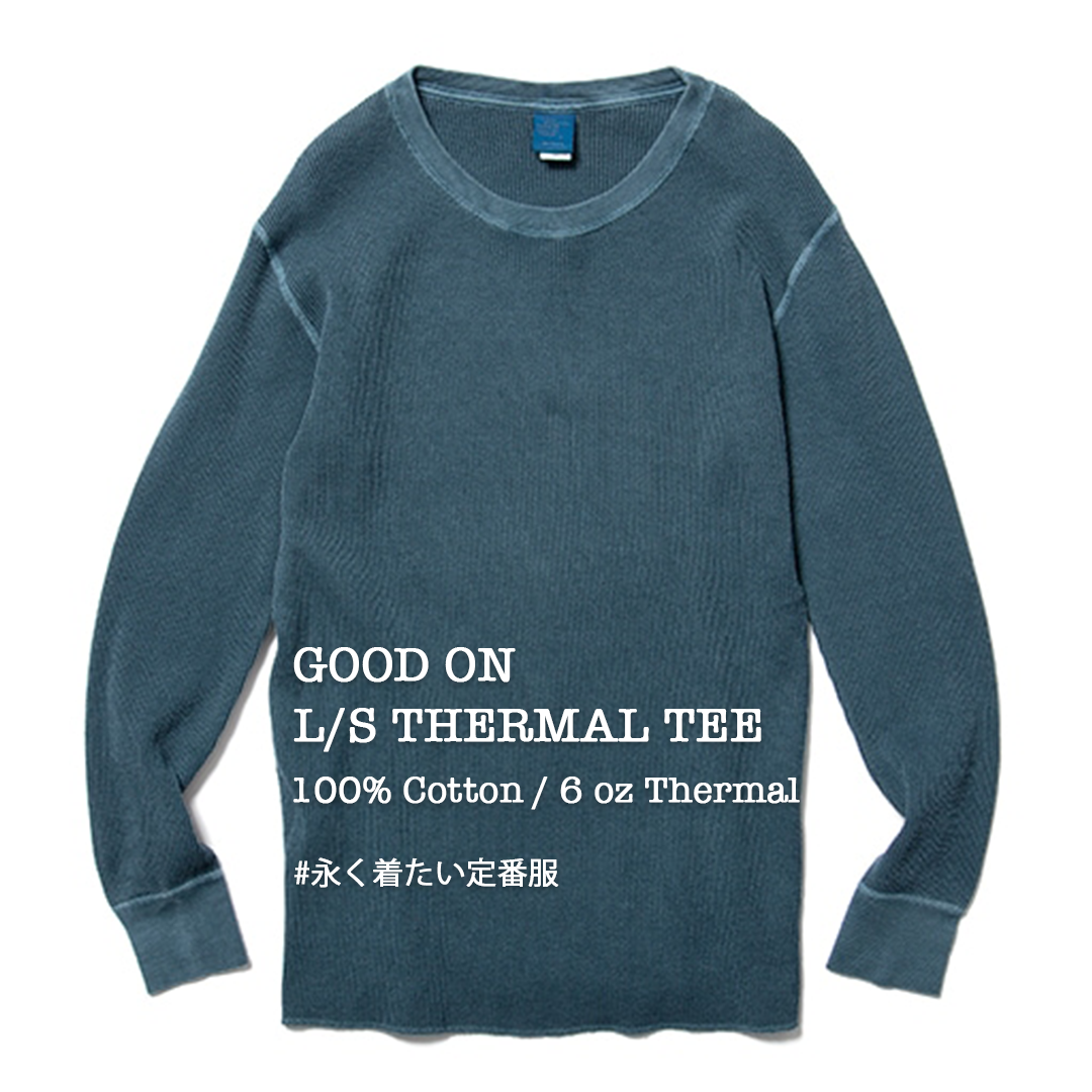 RESTOCK!!【Good On】L/S THERMAL TEE