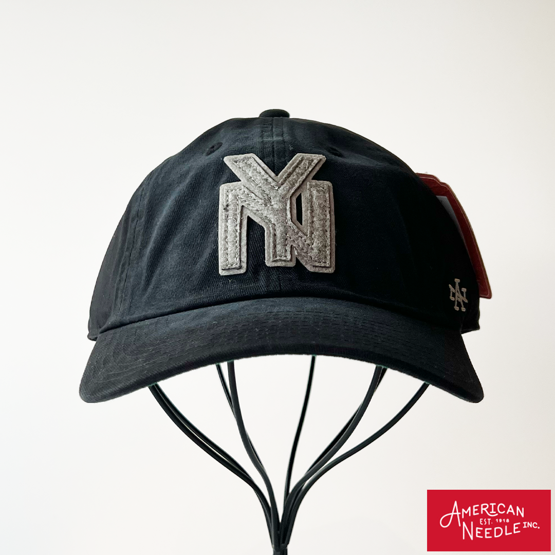 【AMERICAN NEEDLE】NEW YORK BLACK YANKEES CAP