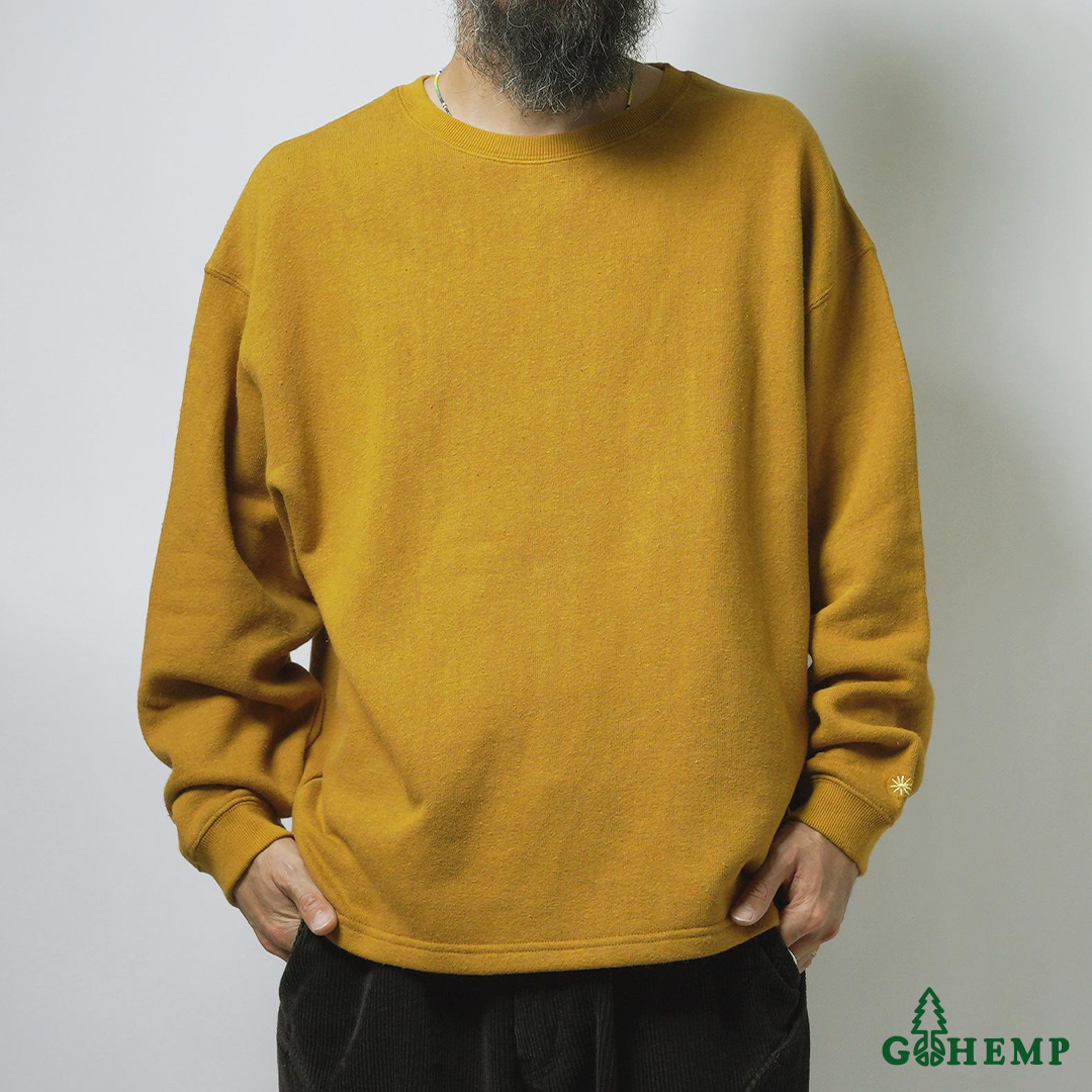 RESTOCK!!【GOHEMP】HEMP BIG CREW