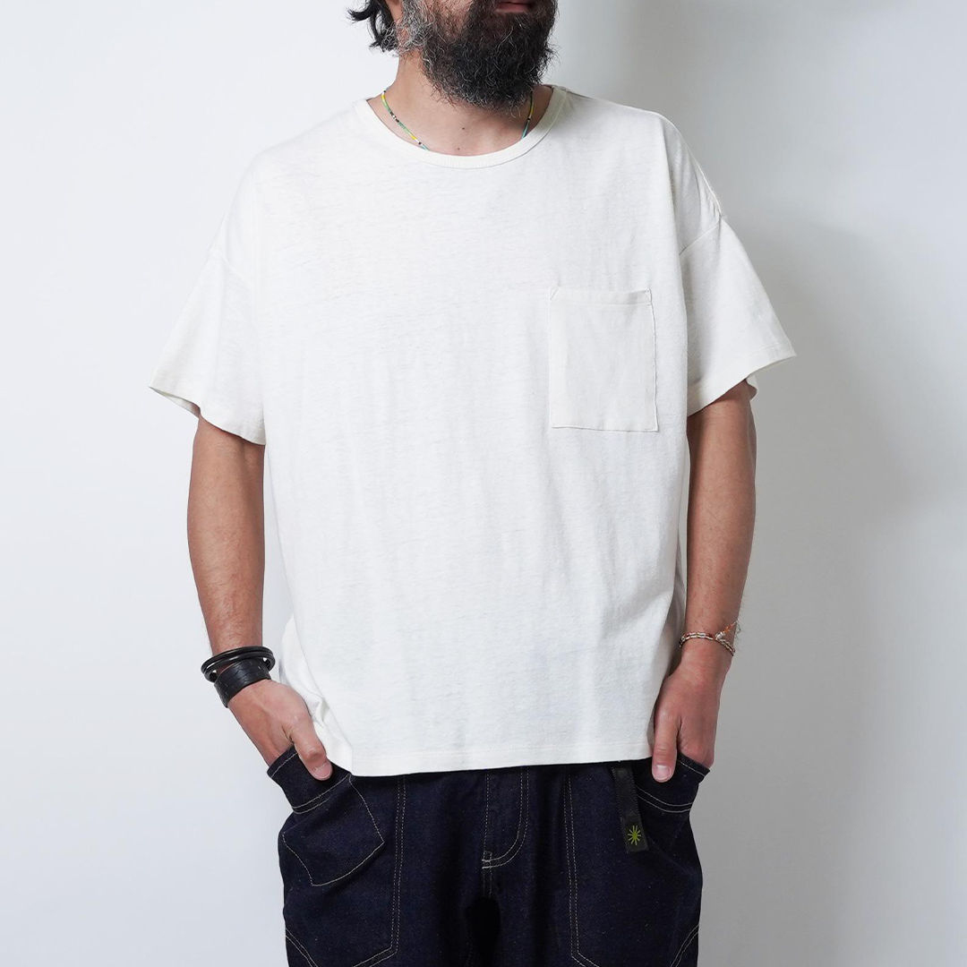 RESTOCK!! 【GOHEMP】WIDE POCKET TEE