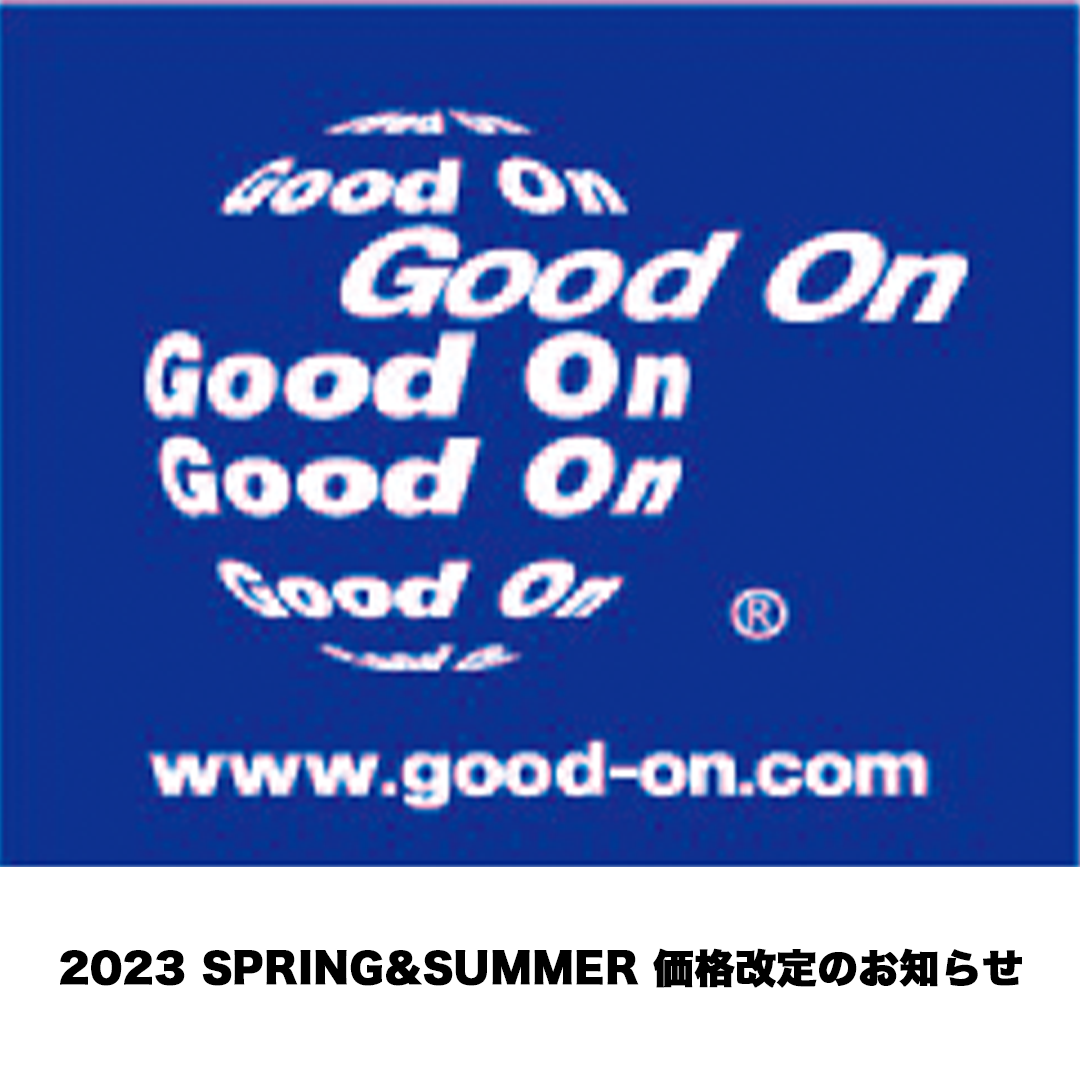 2023 SPRING&SUMMER 価格改定のお知らせ