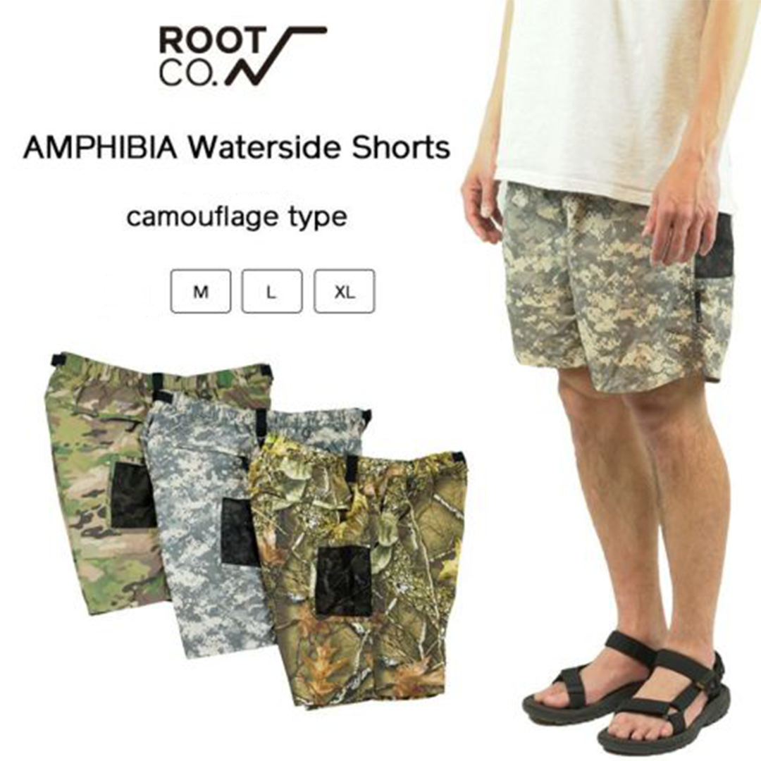 RESTOCK!! 【ROOT CO.】PLAY AMPHIBIA Waterside Shorts