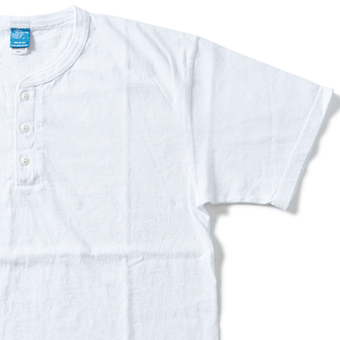 RESTOCK!!【Good On】S/S HENLEY TEE