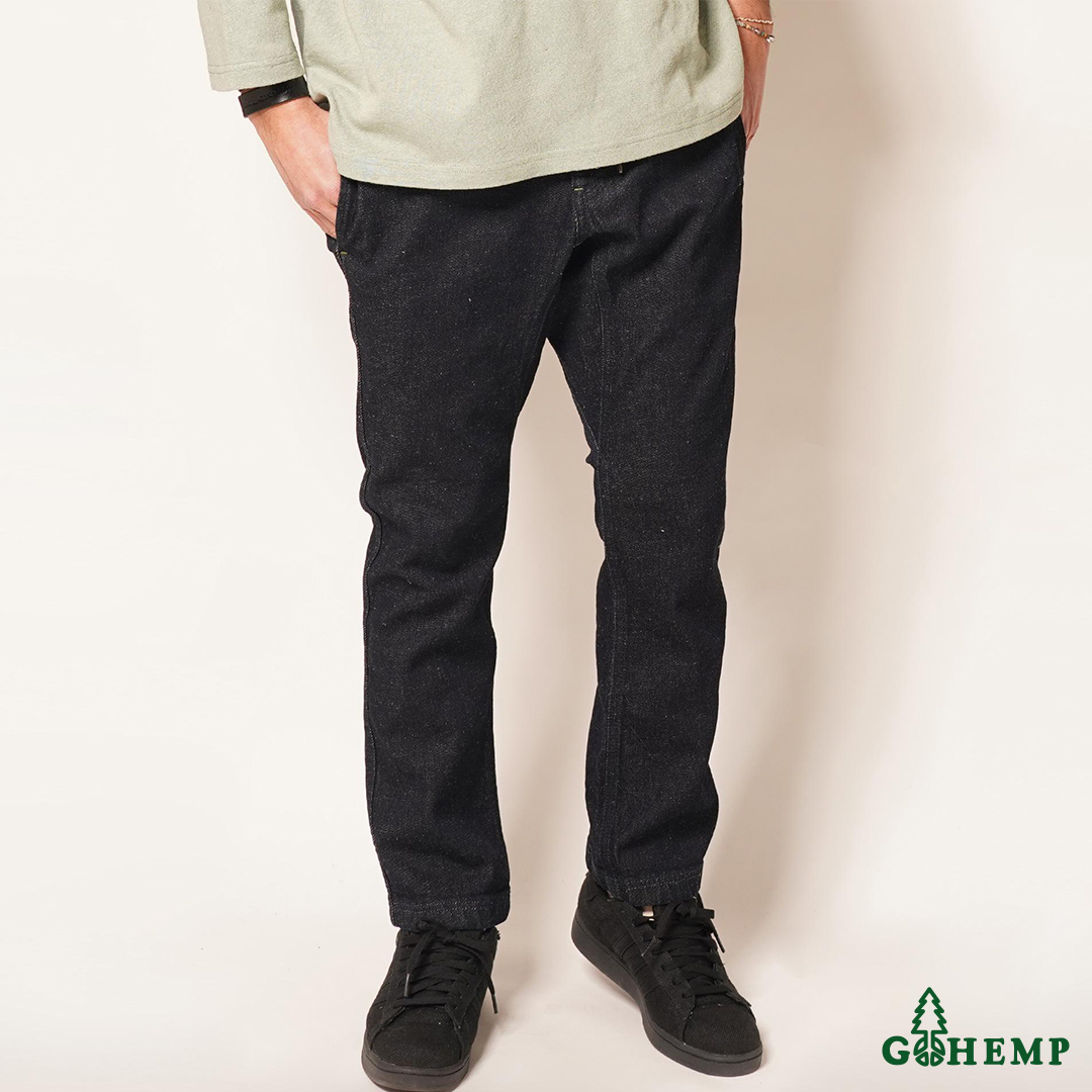 New arrival!! 【GOHEMP】SLIM RIB PANTS (ONE WASH)