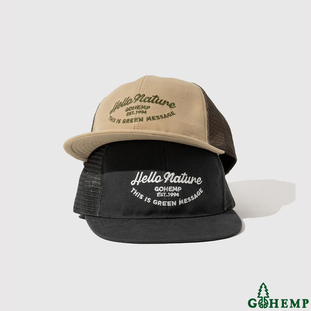 【GOHEMP】GREEN MESSAGE MESH CAP / GHG0254MCP