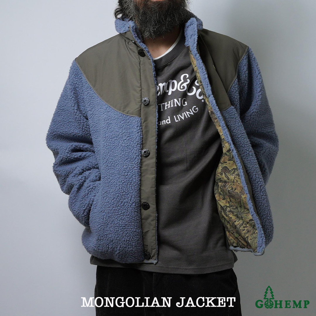 New Arrival!!【GOHEMP】MONGOLIAN JACKET